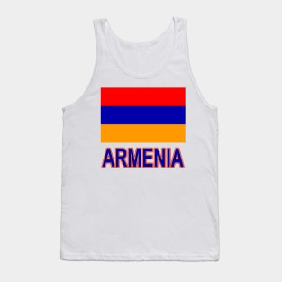 The Pride of Armenia - Armenian Flag Design Tank Top